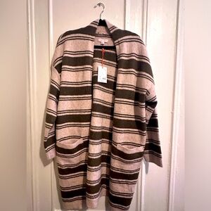 Knox Rose Women's Oversized Soft Cardigan Sweater- Size L